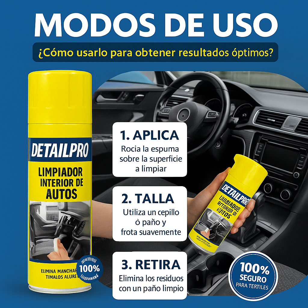 DetailPro Devuélvele el look de nuevo a tu carro