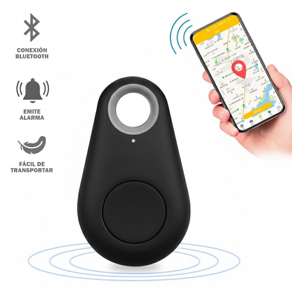Llavero GPS Localizador Bluetooth con Alarma Antpérdida - ORIGINAL