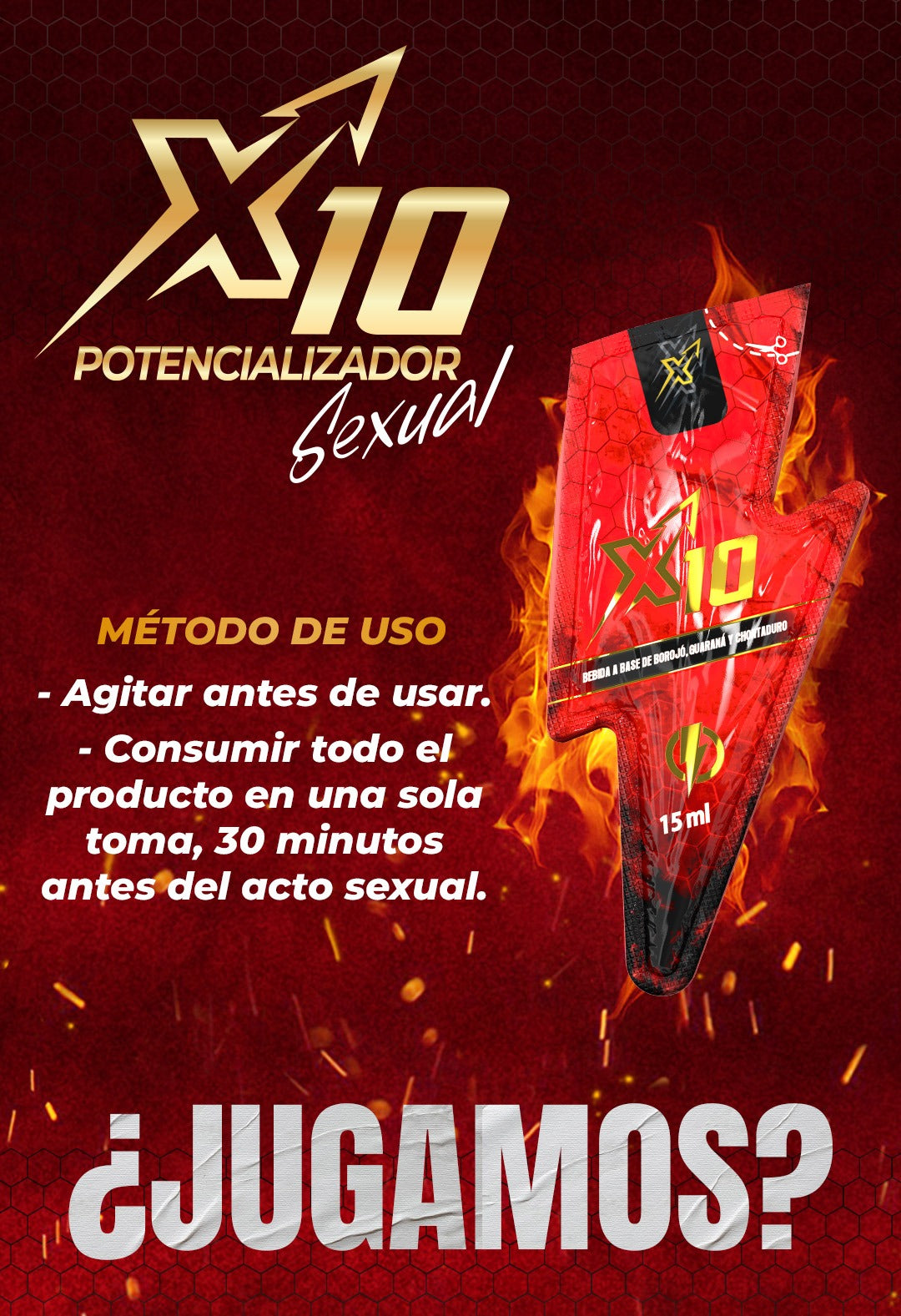 Despierta el poder que llevas dentro 💪🏻 Potenciador X10