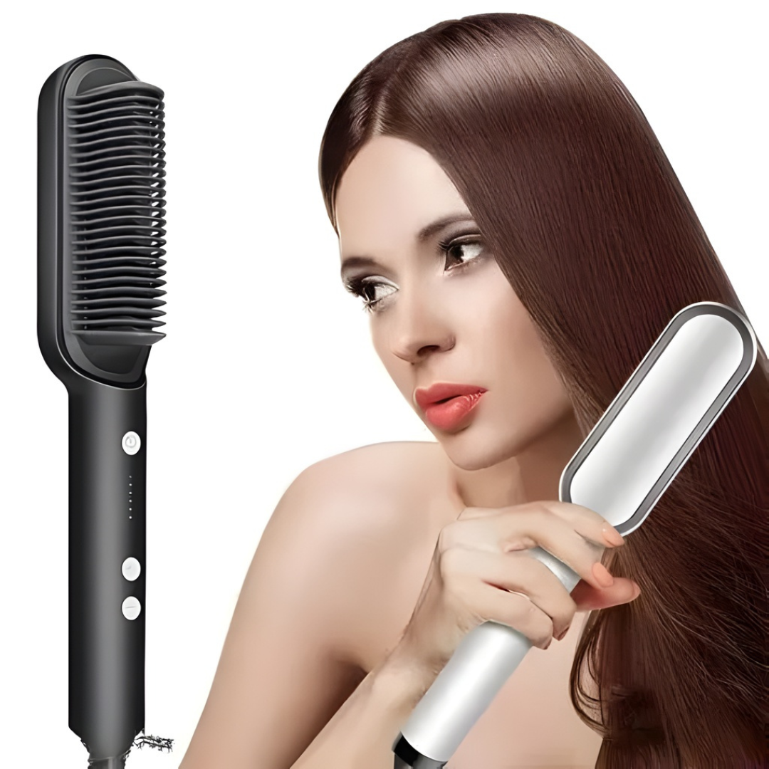 HairGlow™ Cabello suave, sedoso y manejable con una sola pasada. 💖