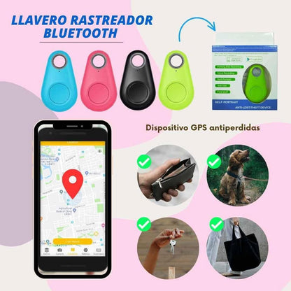 Llavero GPS Localizador Bluetooth con Alarma Antpérdida - ORIGINAL