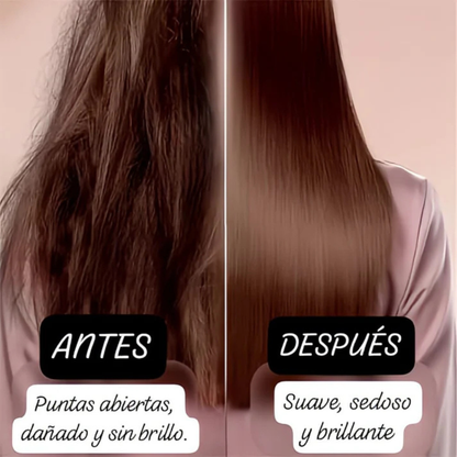 HairGlow™ Cabello suave, sedoso y manejable con una sola pasada. 💖